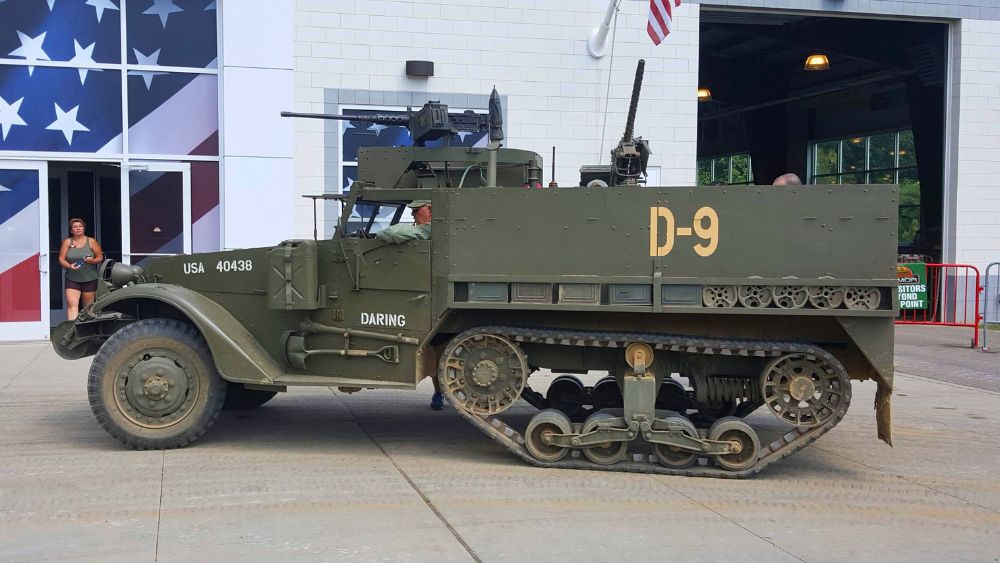 Military Vehicle on Display
