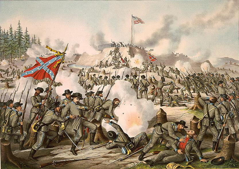 Battle of Fort Sanders by Kurz & Allison
